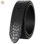 Ceinture homme cuir western, boucle décorative