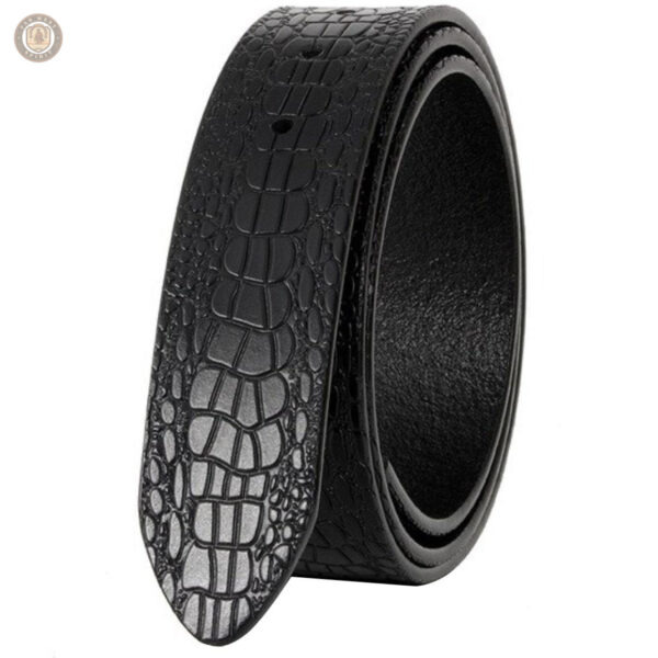 Ceinture homme cuir western, boucle décorative