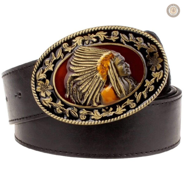 Accessoire de mode cowboy avec design indien
