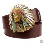 Élégante ceinture cowboy, parfaite pour les tenues décontractées