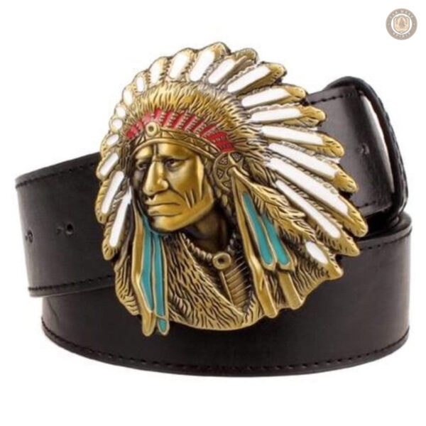 Ceinture style cowboy avec design unique et original