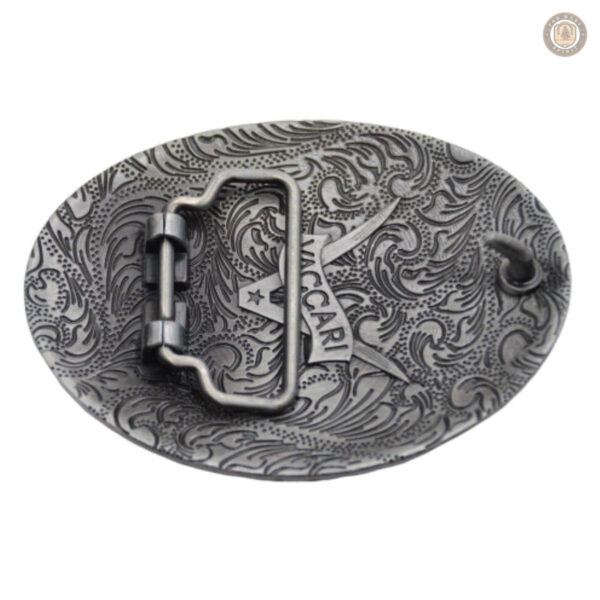Accessoire western avec motif de chef indien pour ceinture