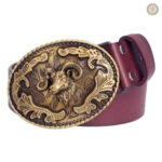 Accessoire mode femme : ceinture cuir style western