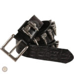 Ceinture Cowboy Munition, style authentique et robuste