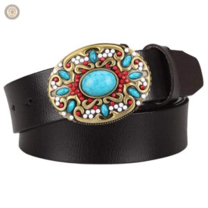 Accessoire cowboy en turquoise pour un look western