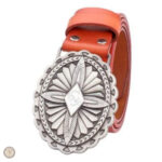 Ceinture femme avec motif traditionnel western