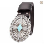 Ceinture femme avec design western classique