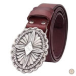 Ceinture large style western pour femme