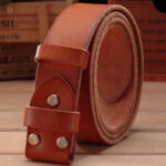 Accessoire féminin en cuir pour look western