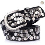 Ceinture scintillante pour femme, style country
