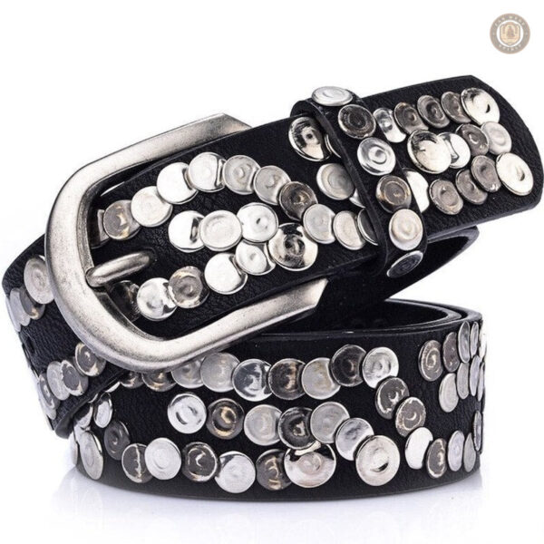 Ceinture scintillante pour femme, style country