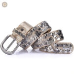 Ceinture western élégante avec un éclat brillant
