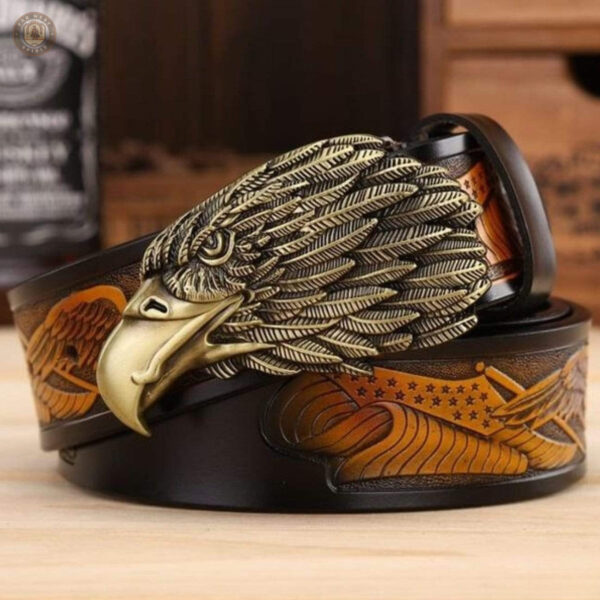 Ceinture cowboy classique avec boucle décorative