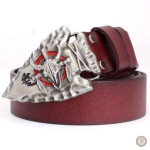 Accessoire de mode western en cuir, style cowboy unique