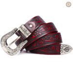 Accessoire mode western, ceinture élégante pour femme