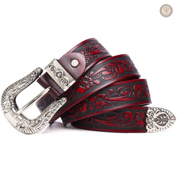 Accessoire mode western, ceinture élégante pour femme