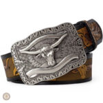 Ceinture en style saloon, design western élégant