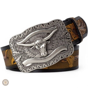 Ceinture en style saloon, design western élégant