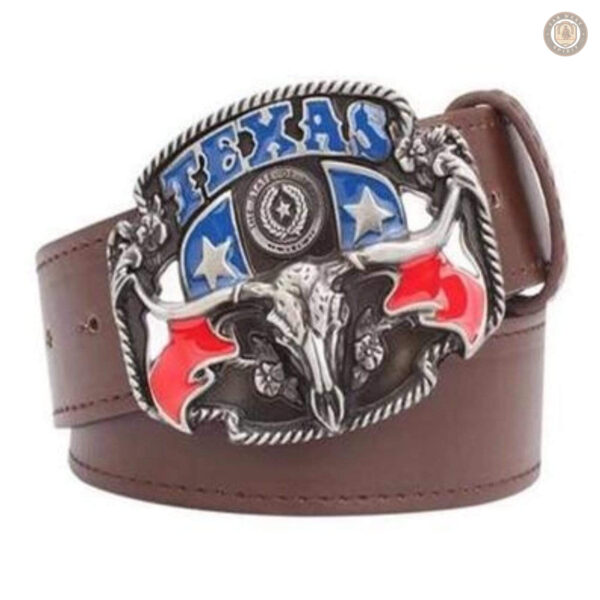 Ceinture en cuir pour style western