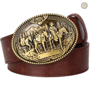 Ceinture cowboy en cuir stylée pour un look western