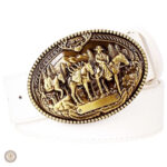 Accessoire de mode cowboy avec boucle décorative