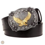 Ceinture en cuir style western pour un look tendance