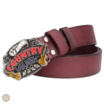 Ceinture Country Music pour femme en style western