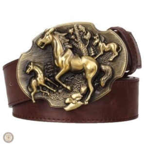 Ceinture Western en cuir pour femme