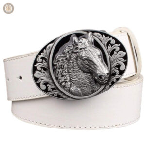 Accessoire western féminin en crin naturel