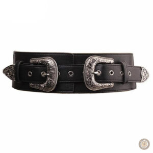 Ceinture Western Double Boucle pour femme