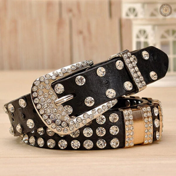 Ceinture strass chic pour tenue western