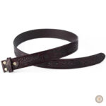 Ceinture en cuir avec boucle interchangeable