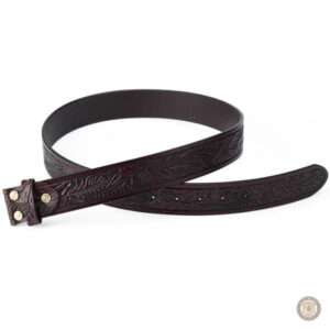Ceinture en cuir avec boucle interchangeable