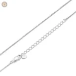 Chaîne argentée pour pendentif, style western
