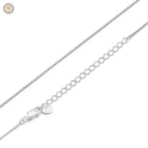 Chaîne argentée pour pendentif, style western