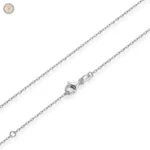 Pendentif en argent, chaîne au style western