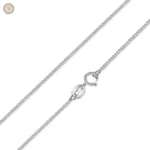 Chaîne argentée, accessoire western pour pendentif