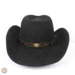 Accessoire de mode cowboy en feutre pour homme