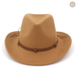 Chapeau de cowboy, accessoire de mode western en coton