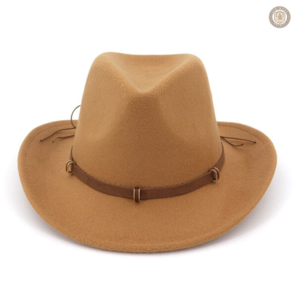 Chapeau de cowboy, accessoire de mode western en coton