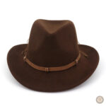 Chapeau de cowboy en tissu léger, parfait pour l'été
