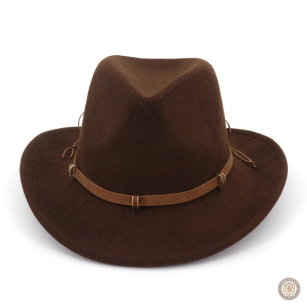 Chapeau de cowboy en tissu léger, parfait pour l'été