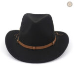 Chapeau de cowboy en coton, accessoire tendance pour vos sorties