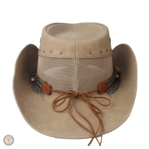 Accessoire country en cuir pour un look authentique