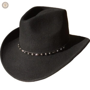 Chapeau cowboy en feutre, style country classique