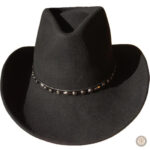 Accessoire en feutre, chapeau country pour un look western