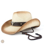 Chapeau en paille, accessoire idéal pour les amoureux du cowboy
