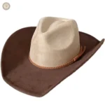 Chapeau cowboy en feutre pour un style western authentique