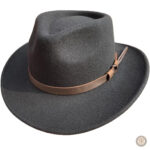 Chapeau cowboy en feutre pour homme, style Country Western