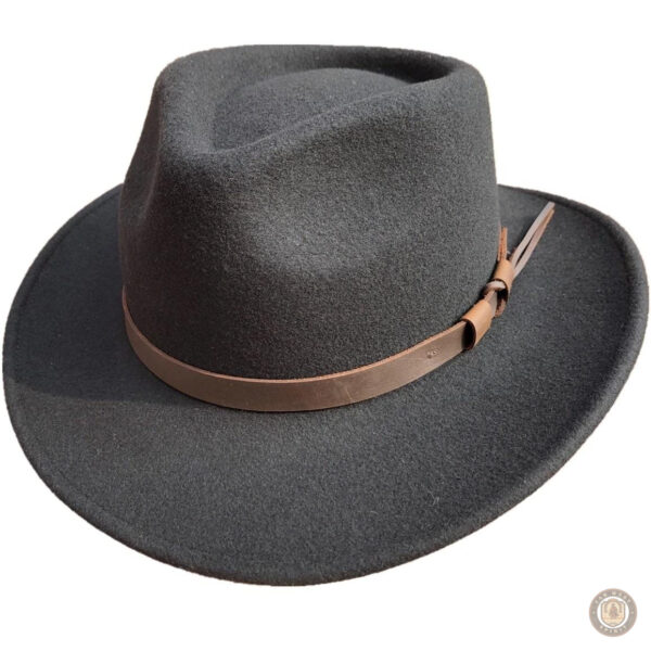 Chapeau cowboy en feutre pour homme, style Country Western